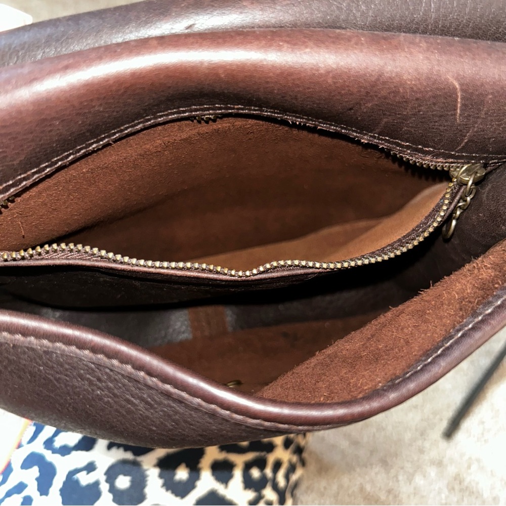 Rare Vintage Coach Berkeley Crescent saddle bag 9014 - Picture 9 of 17